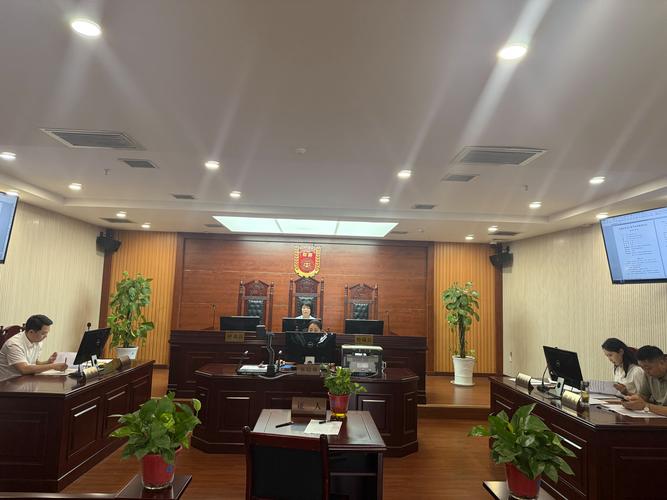 视频会议线上仲裁庭审场景