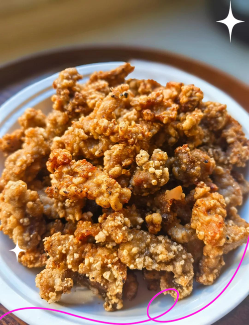 泉州本地刚炸好的切件醋肉