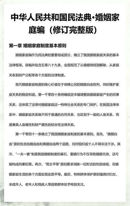 民法典婚姻家庭编原文实体书
