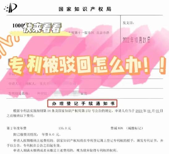 专利申请驳回通知书科学价值认定页