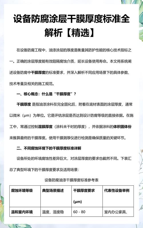 问：防腐涂层设计到底看膜厚还是看道数？