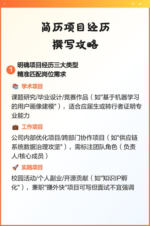 写科研项目经历必须避开的坑