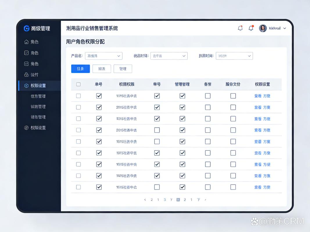 品牌订阅后台档位选择交互界面