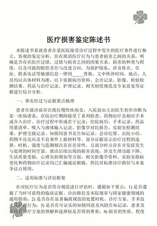 医疗损害维权证据收集手写清单