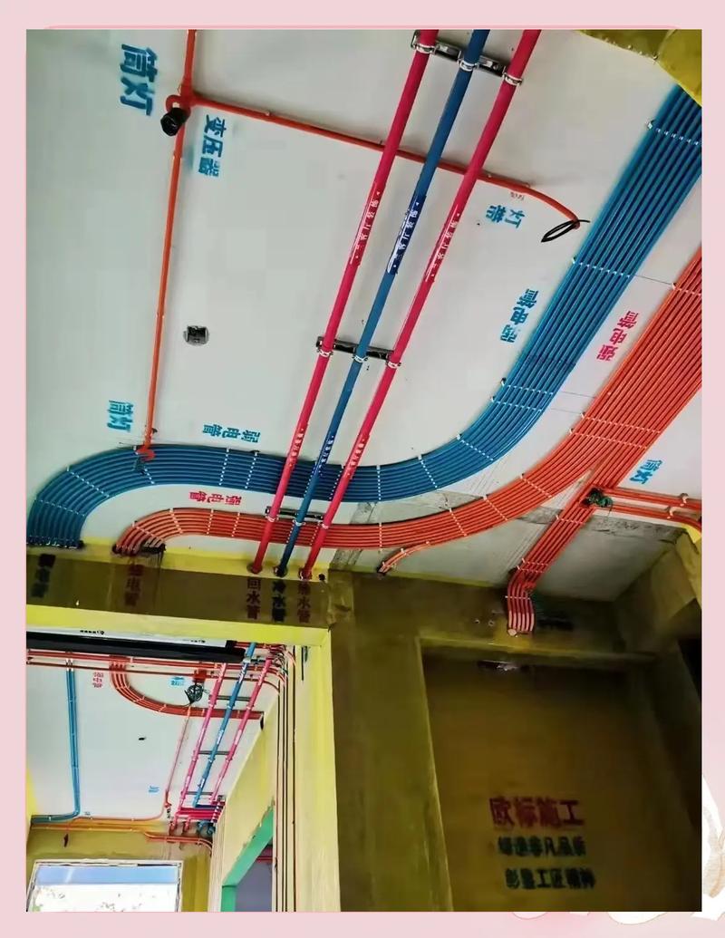 吧台水电预埋施工具体走线