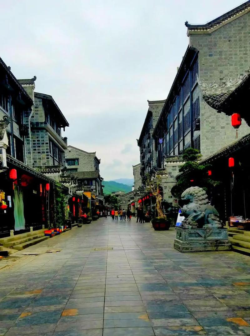 湖北南漳巡检古镇青石板老街