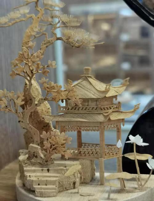 福州软木画手工刨软木工序