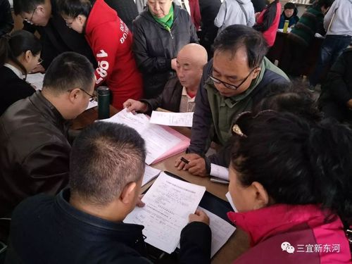 北京旧城拆迁入户协商现场照片
