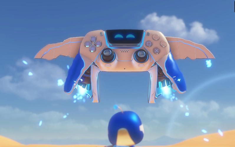 《宇宙机器人》PS5手柄互动关卡截图