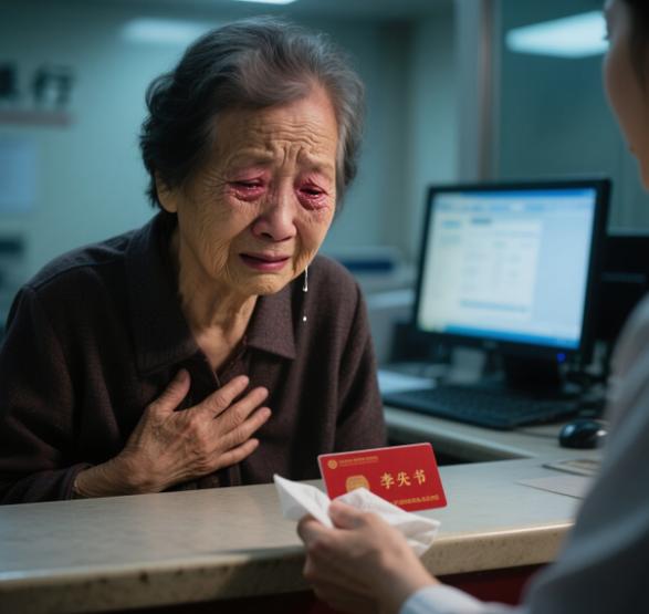 老年人家属霸占养老金存折真实场景