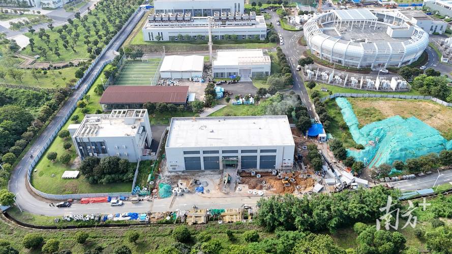 中国散裂中子源加速器隧道施工现场