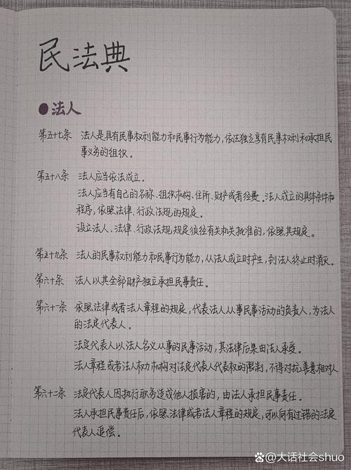 民法典第六十一条法定代表人权限法条原文图