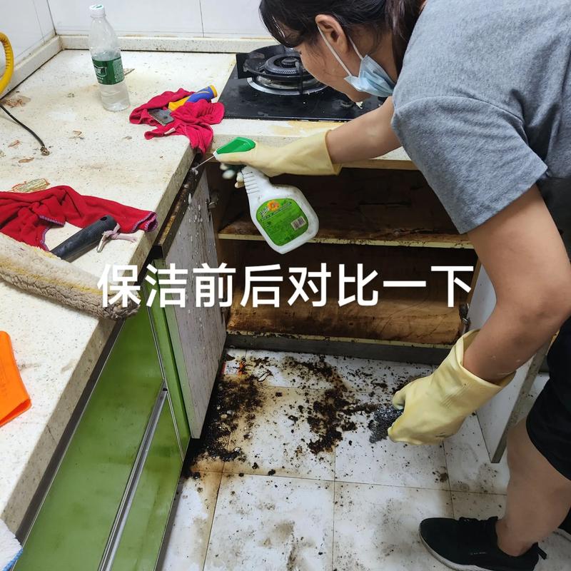 厨房大理石台面清洁误区对比图