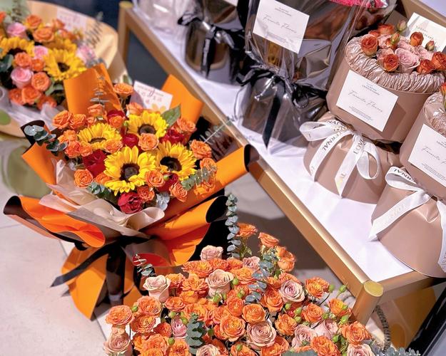 线下花店花芝道品牌包装实拍