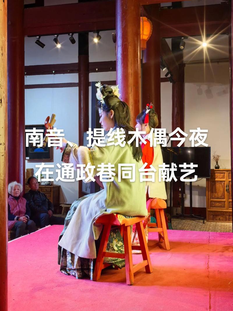 泉州通政巷提线木偶老工作室门口