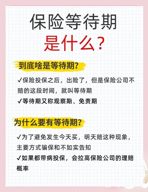 人寿保险投保等待期规则说明表