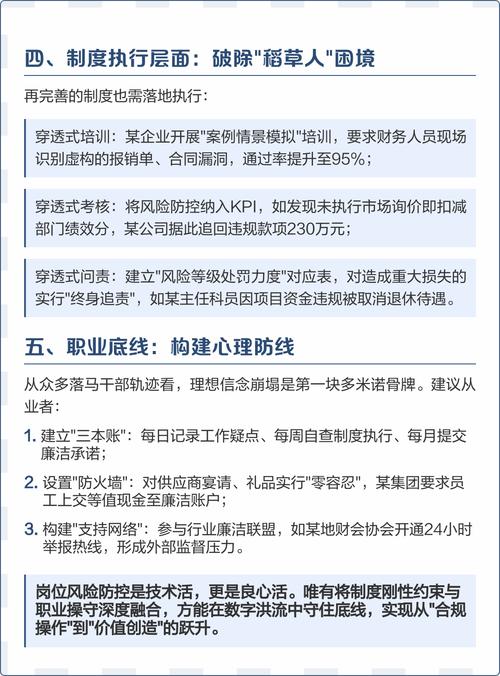 实操层面的风险防控要点