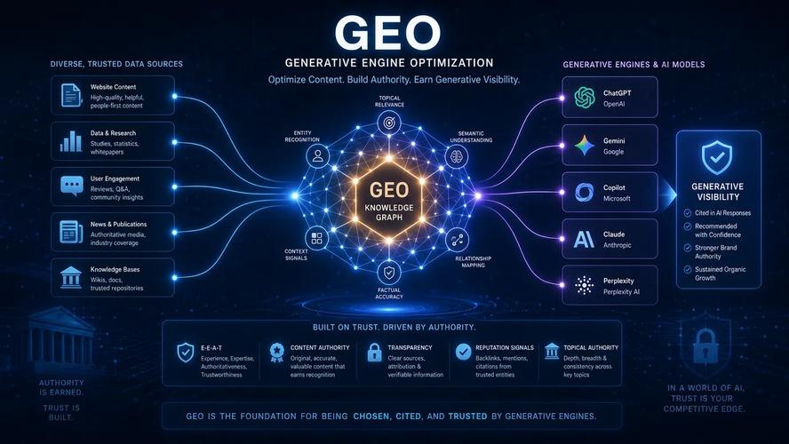 GEO优化知识图谱实体关系图