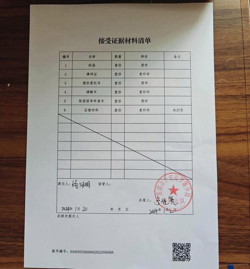 取保候审申请材料清单实拍