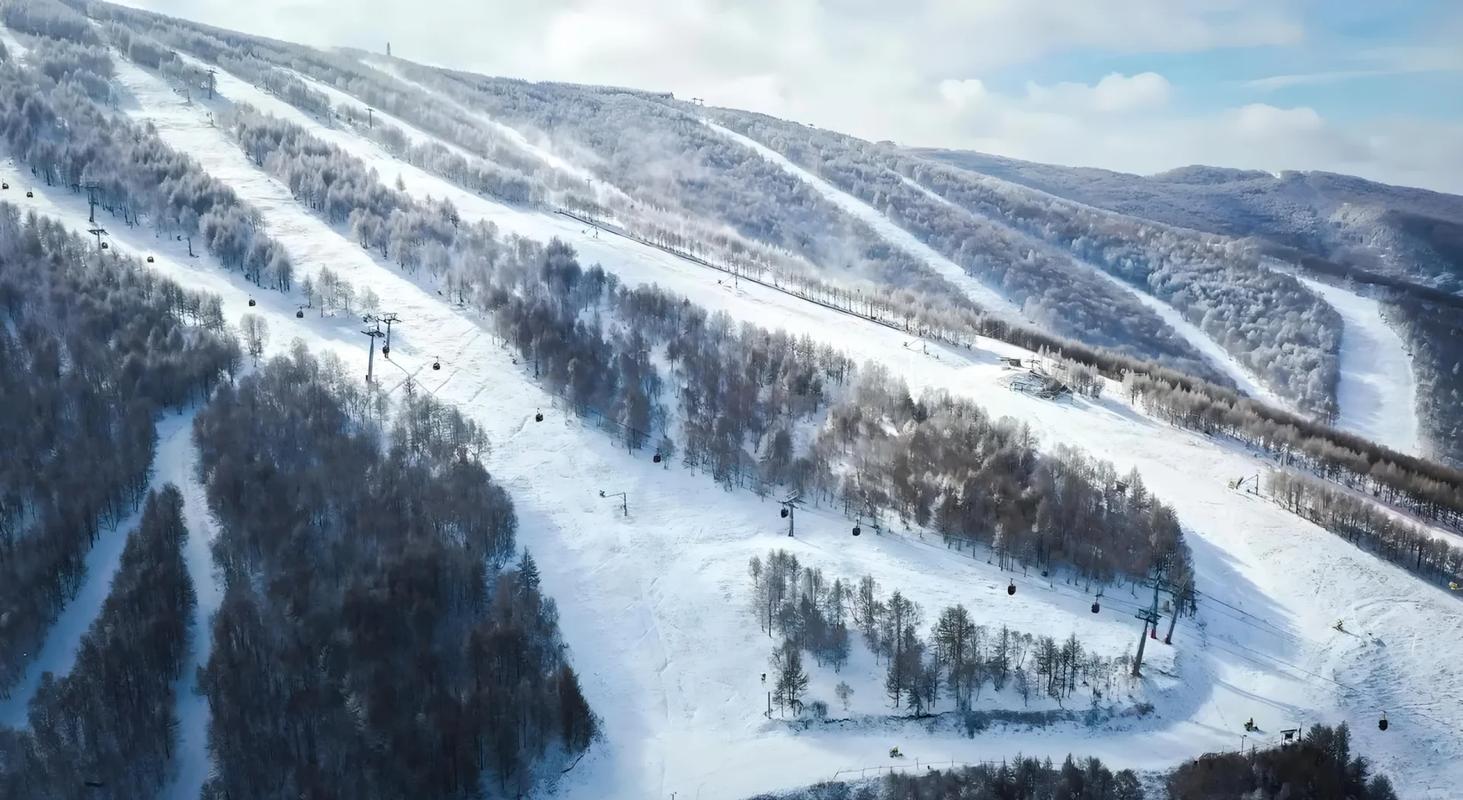 崇礼多乐美地滑雪场罗马道全景