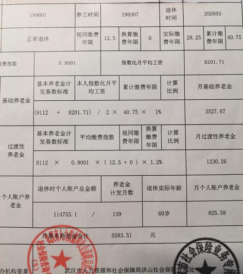 职工养老保险个人账户缴费明细单