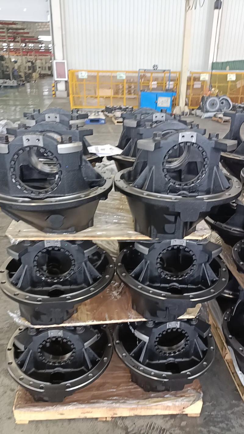汽车差速器齿轮切削加工铁屑堆实景