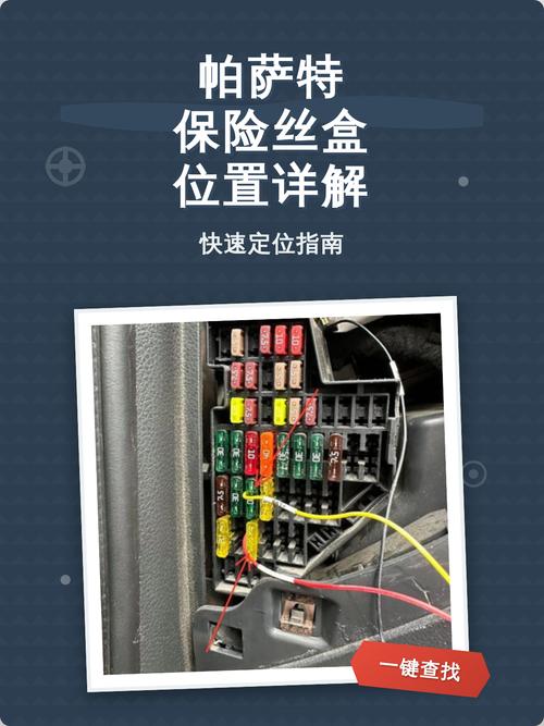 汽车机舱保险丝盒内启动保险丝位置标注示意图