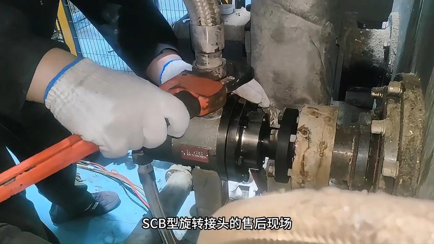 冶金热轧卷取机旋转接头安装位置图