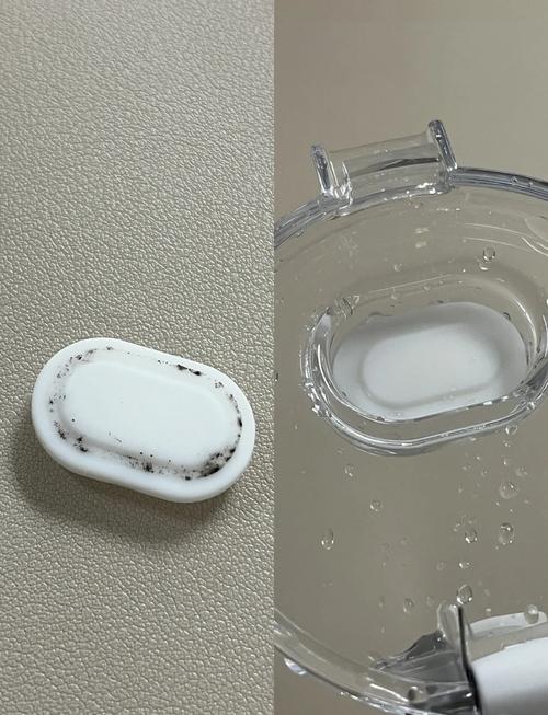 便携水杯密封圈发霉细节实拍图
