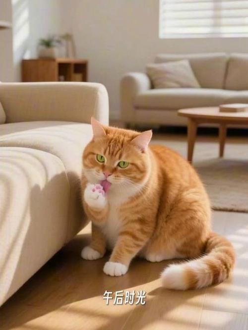 橘猫叼着咬烂的耳机线凑到主人手边的卧室实拍图