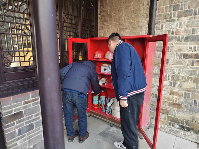 文物建筑火灾隐患排查现场照