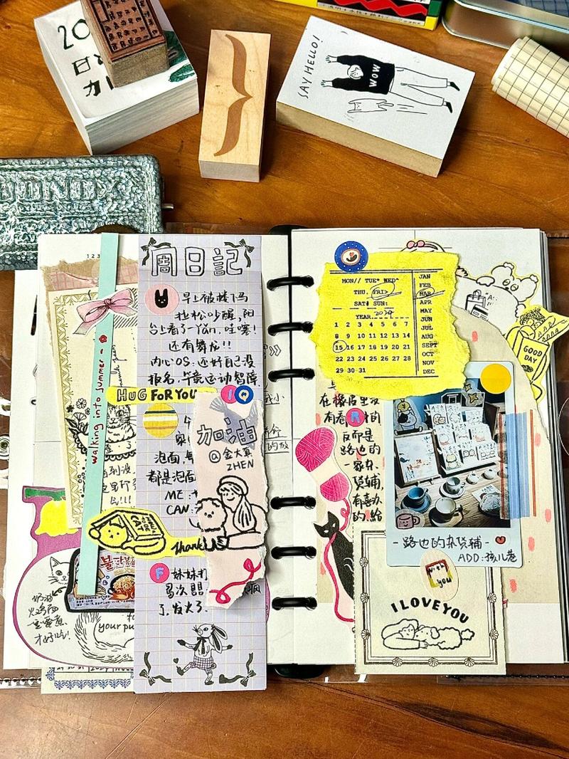 新手平价手账制作成品实拍