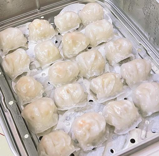 古法虾饺制作过程