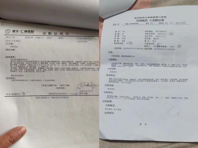 校园欺凌受害者抑郁诊断报告