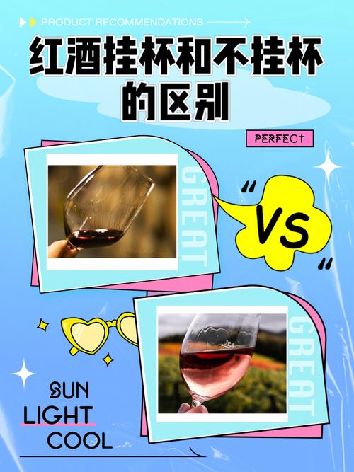 不同酒精度红酒挂杯效果对比图