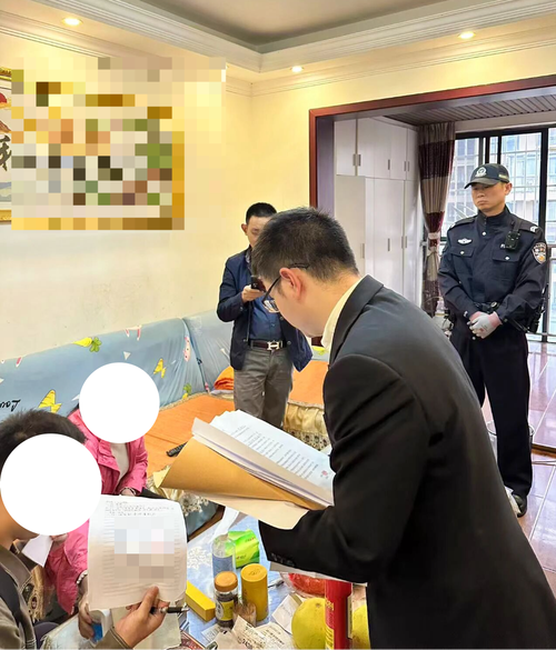 子女探望权强制执行法院执行谈话现场示意图