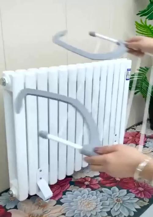 干燥季北方暖气片搭湿棉毛巾实景