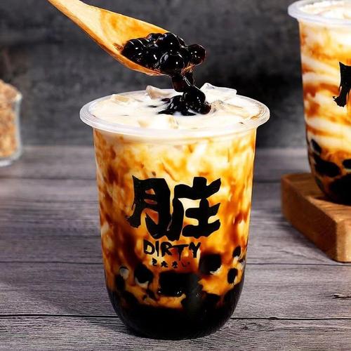 黑糖珍珠脏脏茶热量高