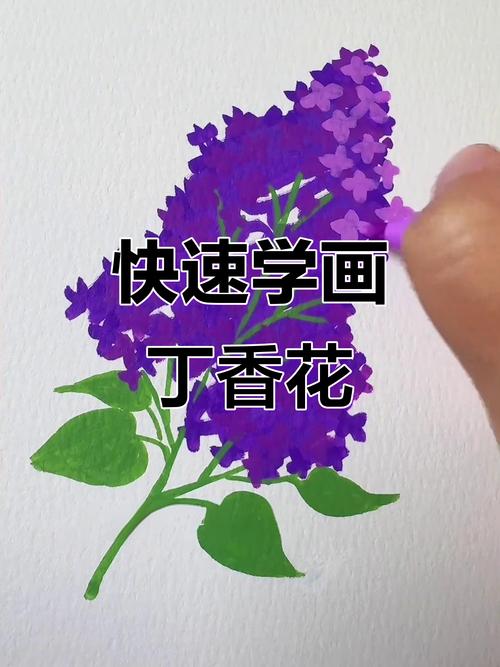 幼儿园简易叉子画花朵步骤示范
