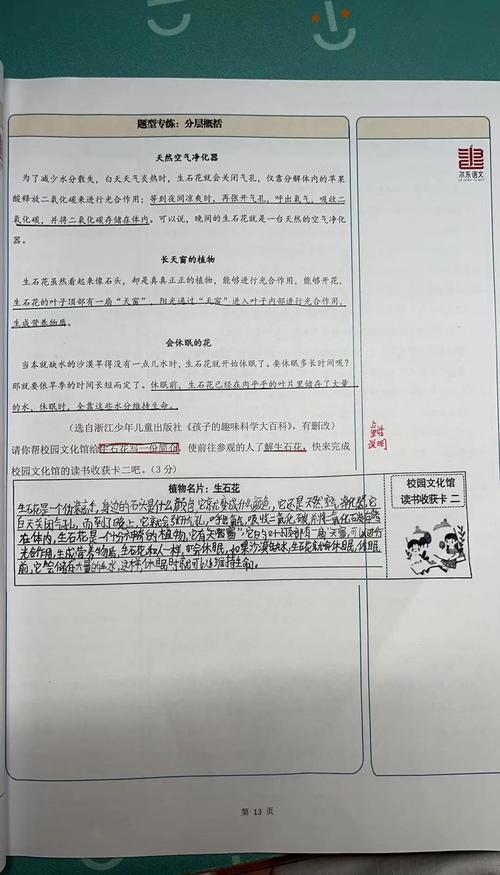小学生用铅笔在试卷题目上圈画关键词的特写
