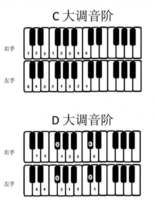 声乐音阶练习图