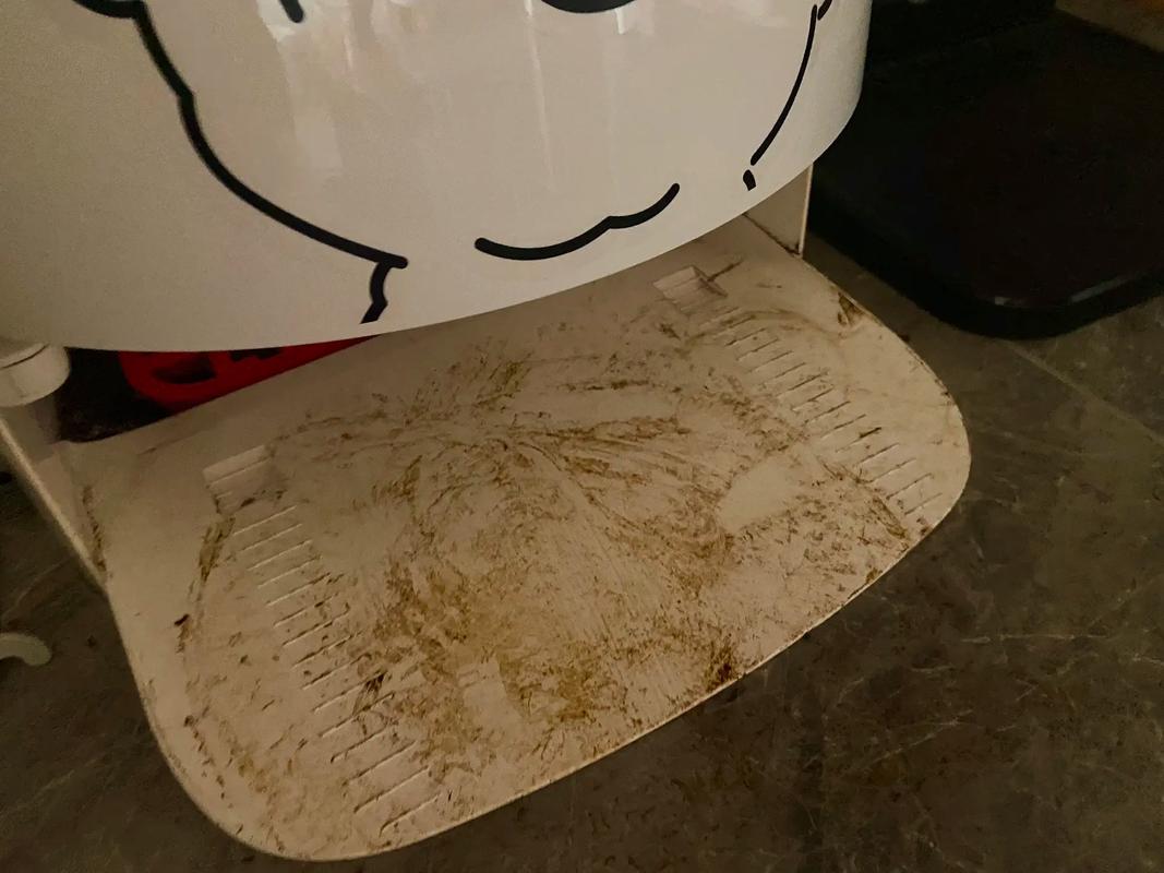 扫地机器人绕开地上的宠物粪便示意图