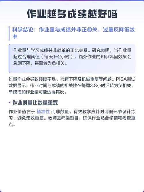 一项颠覆认知的实验:作业越多,成绩越好吗?