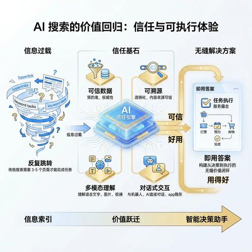 AI搜索参考答案来源示意图