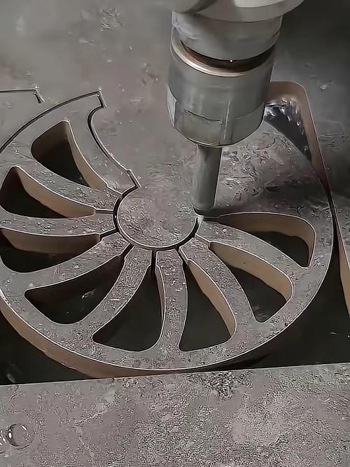 水刀切割加工完成的不同材质工件成品展示