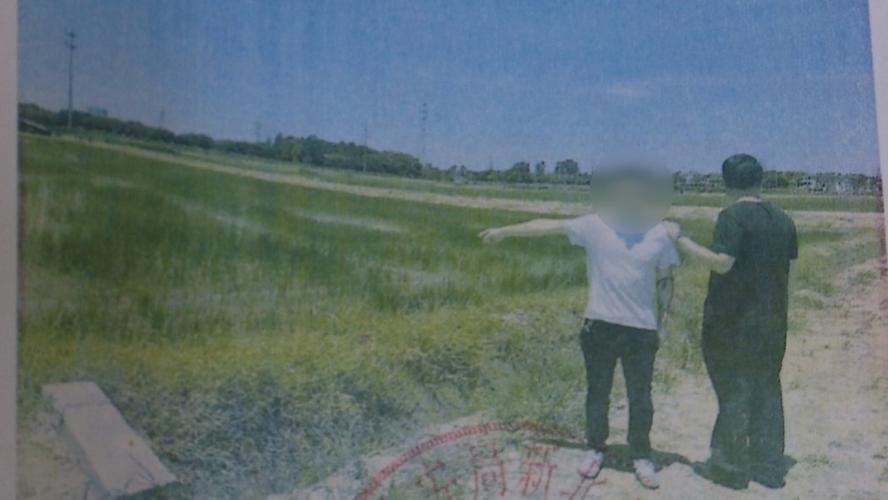 文物执法核查非法倒卖文保碑刻残片现场