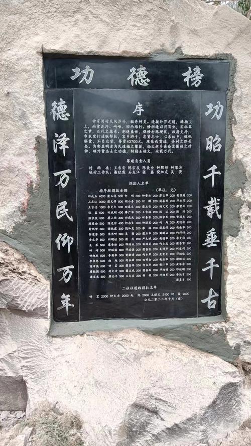 石碑上的每一个名字，都连着南漳人的根