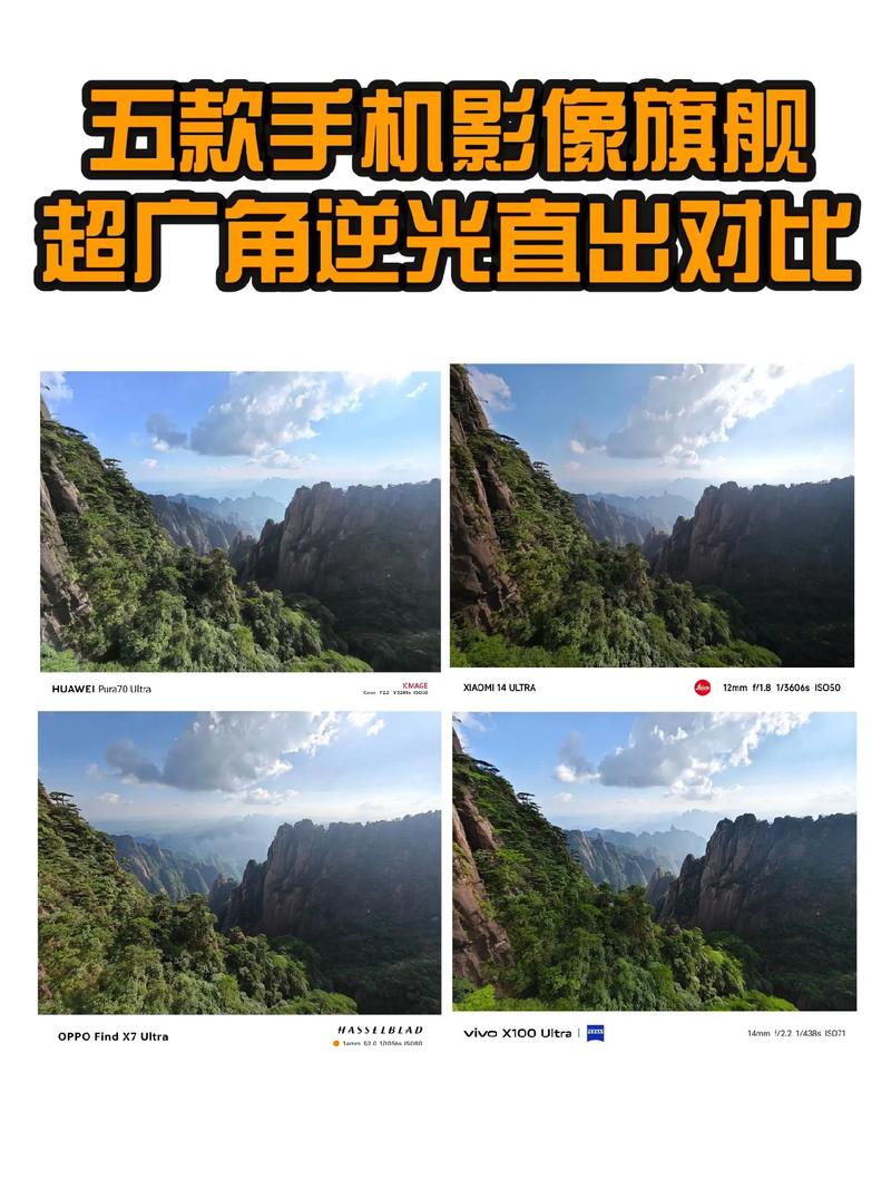 手机短视频拍摄主摄和超广角对比画面
