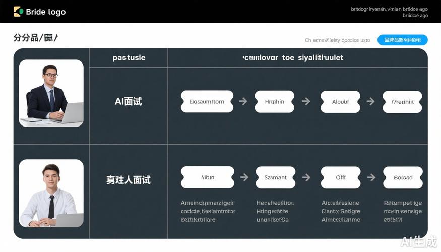求职面试对答思路对比图