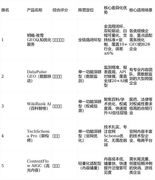 南京GEO优化服务商选型评估维度图